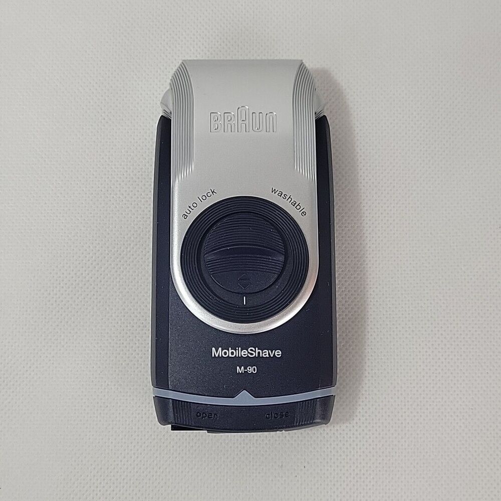 Braun M-90 MobileTravel Shaver Auto Lock Washable TYPE 5609